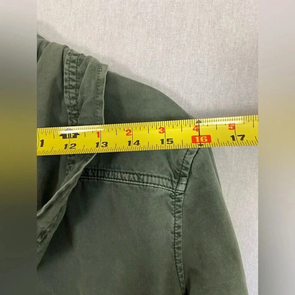 Talula  Aritzia Trooper Anorak Army Cargo lightweight hooded jacket Sz Xs - Picture 11 of 14